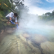 Sampling 207 degree Fahrenheit water, via Devlin Gandy